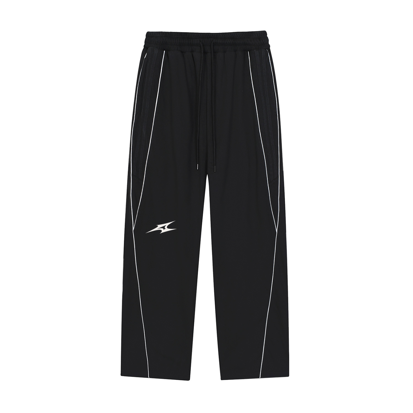 Reflection Striped Straight-Leg Sweatpants